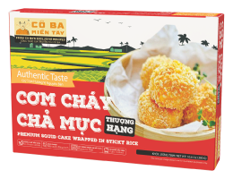 PREMIUM SQUID CAKE WRAPPED IN STICKY RICE - Click here to view larger
