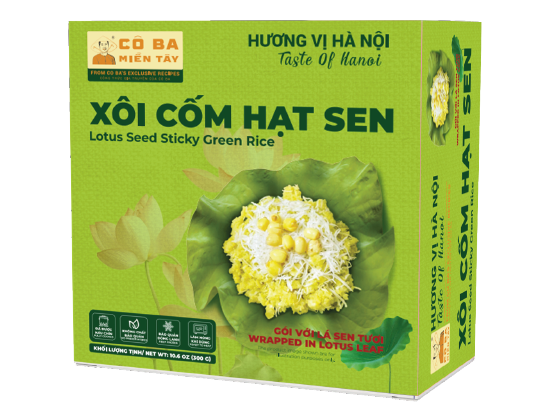 PREMIUM LOTUS SEED STICKY GREEN RICE