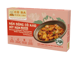 STEWED SHIITAKE MUSHROOM WITH YOUNG JACKFRUIT - Click here to view larger