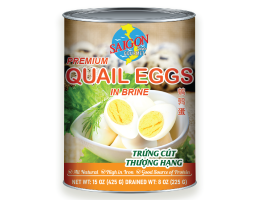 PREMIUM QUAIL EGGS IN BRINE 24/15 OZ SG