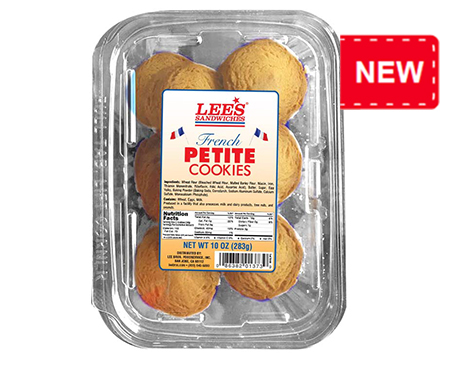 LEE'S FRENCH PETITE COOKIES - Click here to view larger