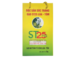 SUPER PREMIUM ST25 RICE 4.4LB
GẠO ÔNG CUA LÚA TÔM CHÍNH GỐC
