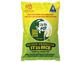 SUPER PREMIUM ST25 RICE 22 LB
GẠO ÔNG CUA LÚA TÔM CHÍNH GỐC