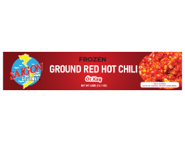 FROZEN GROUND RED HOT CHILI - Click here to view larger