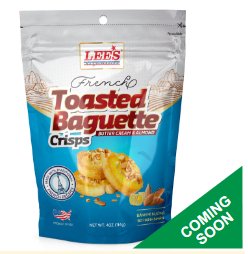 LEE'S BUTTER CREAM TOASTED
BAGUETTE ALMOND - Click here to view larger