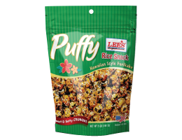 LEE'S SIGNATURE HAWAIIAN STYLE
FURIKAKE RICE SNACK PUFFS