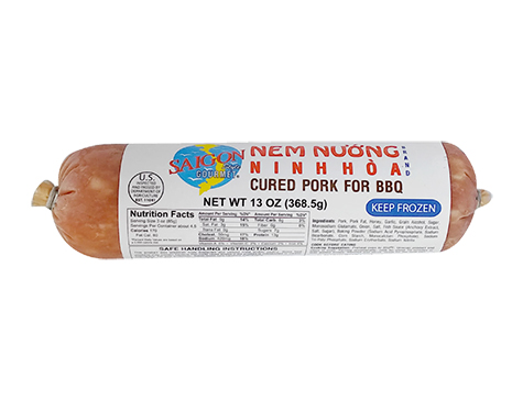 CURED PORK FOR BBQ
(NEM NUONG) SAIGON GOURMETS