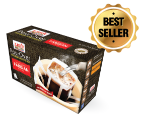 POUROVER COFFEE PARISIAN
18 BAGS - Click here to view larger