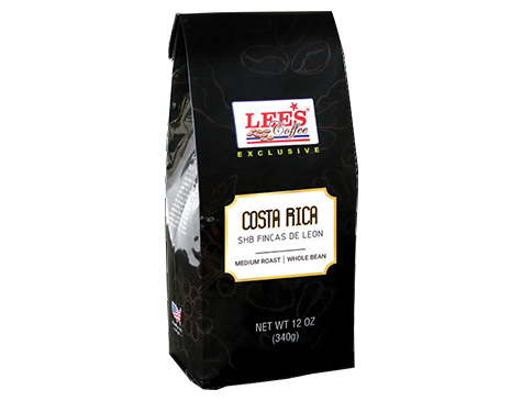 GROUND COFFEE EXCLUSIVE
COSTA RICA 12/12