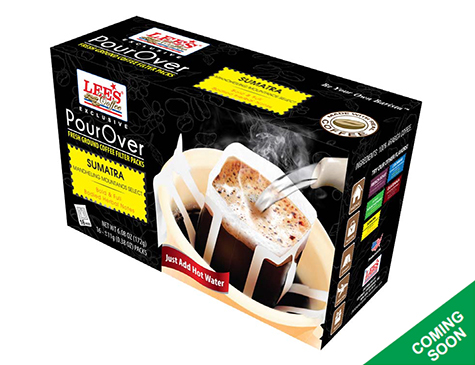 POUROVER COFFEE SUMATRA
16 BAGS - Click here to view larger