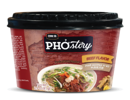 INSTANT NOODLES PHO STORY
CHINSU-BEEF FLAVOR
