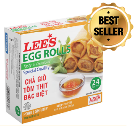 LEE’S EGG ROLLS PORK & SHRIMP