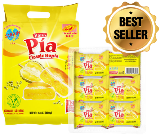 CLASSIC HOPIA CAKE MUNG
BEAN-DURIAN (MINI)