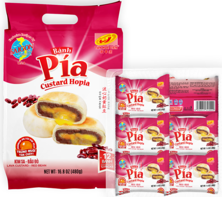 HOPIA LAVA CUSTARD RED BEAN
(SMALL)