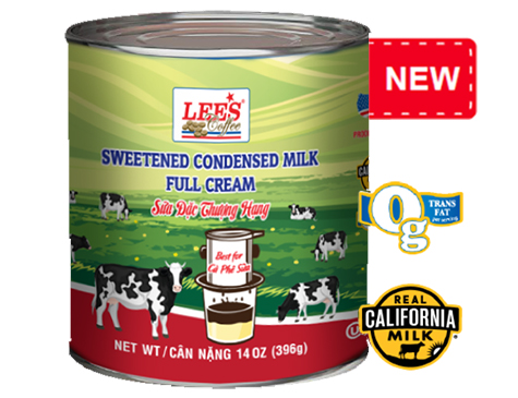 LEE'S FULL CREAM SWEETENED
CONDENSED MILK CAN