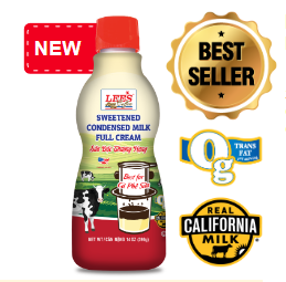 LEE'S SWEETENED CONDENSED
MILK FULL CREAM BOTTLE