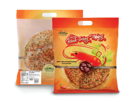 SPICY GRILLED RICE PAPER WITH SHRIMP (BÁNH TRÁNG TÔM CAY)