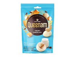 QUEENAM YOGURT CHOCOLATE COATED NUTS