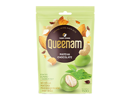 QUEENAM MATCHA CHOCOLATE COATED NUTS
