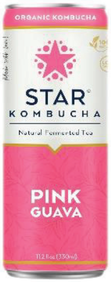 STAR KOMBUCHA PINK GUAVA CAN 330ML