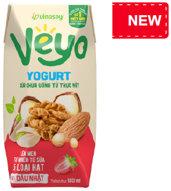 VEYO YOGURT STRAWBERRY JAPAN - Click here to view larger